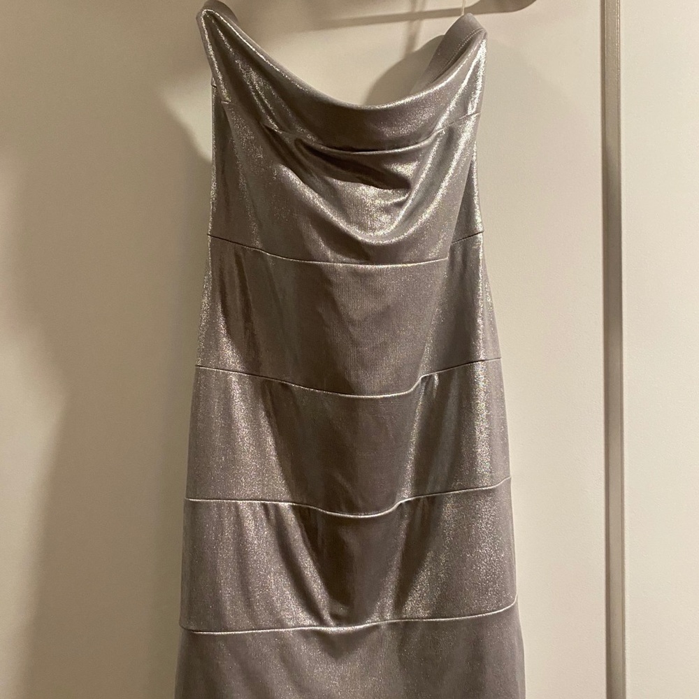 Silver Tight Dress